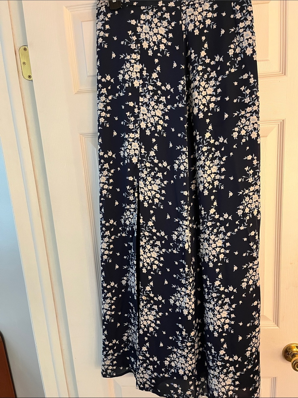 BCBG Maxazria Floral skirt with slit